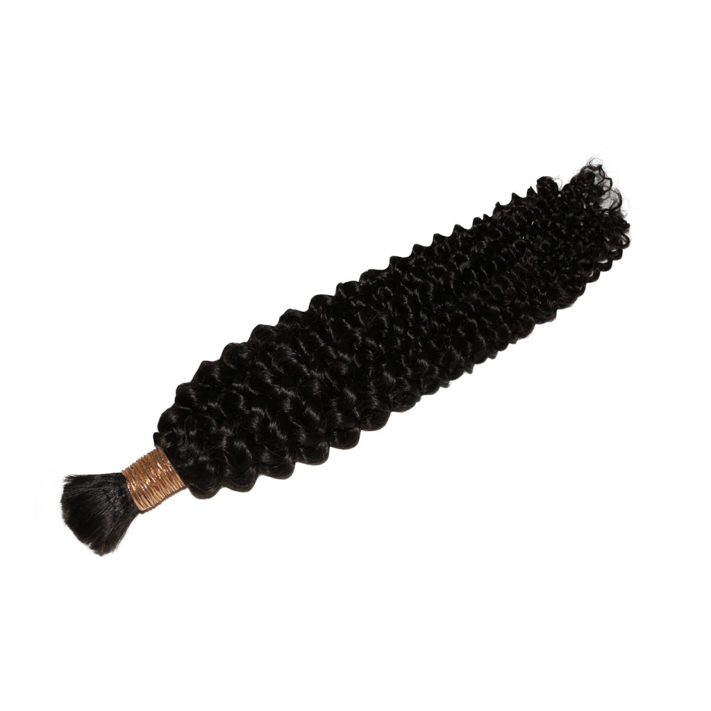 Cabello Para Trenzas Rizado Kinky 100% Humano a Granel