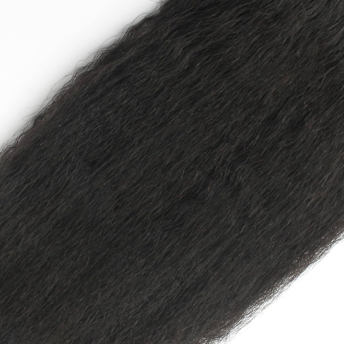 Cierre de cabello humano lacio con textura afro 5x5 HD Lace