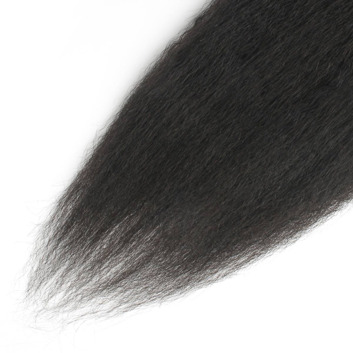 Cierre de cabello humano lacio con textura afro 5x5 HD Lace