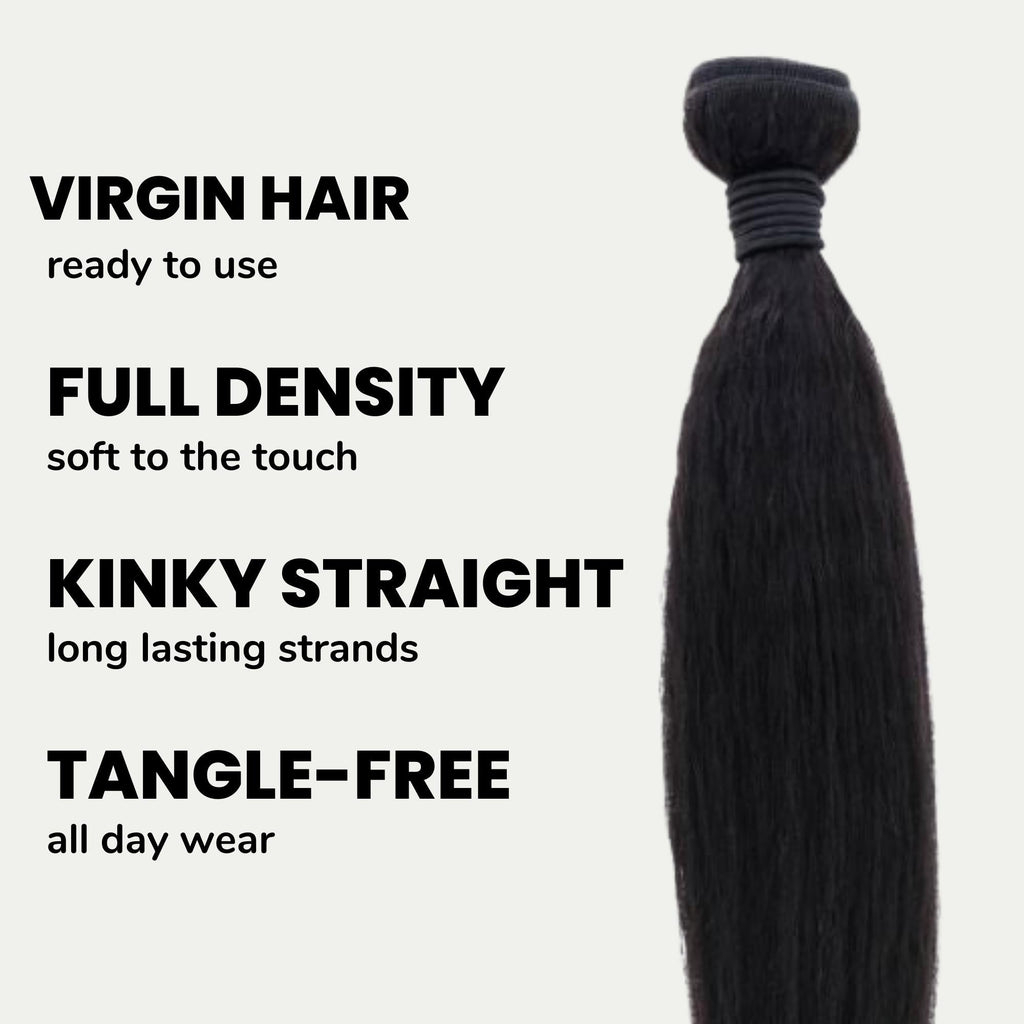 Extensiones de cabello 100% humano liso rizado
