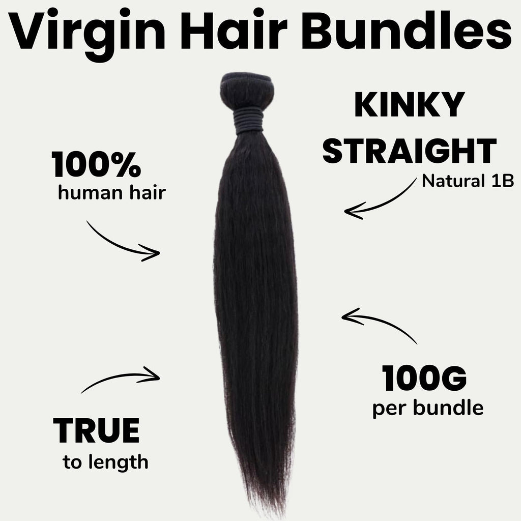 Extensiones de cabello 100% humano liso rizado