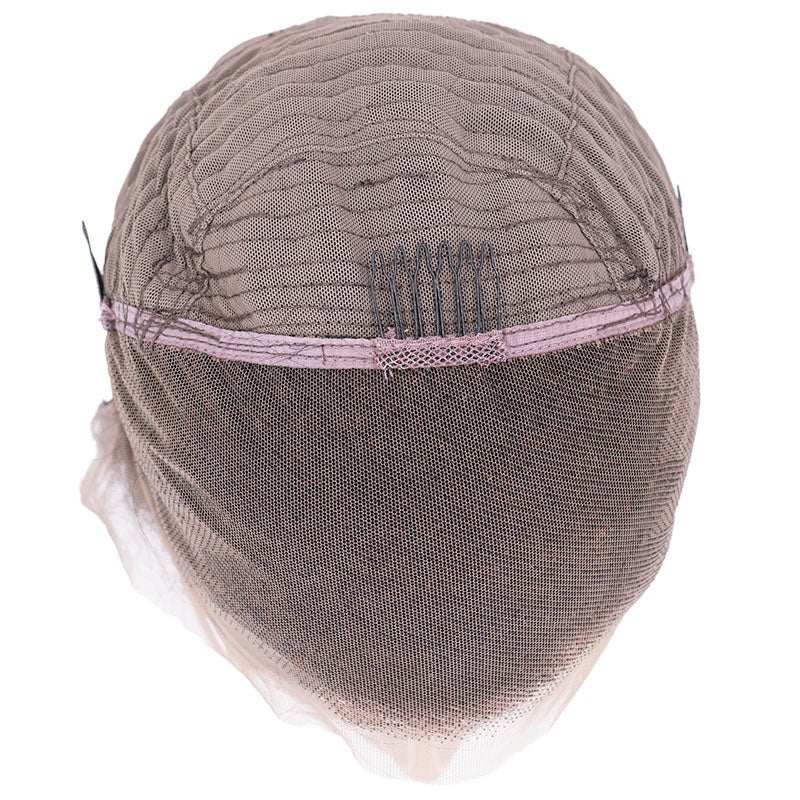 Peluca de Cabello Humano con Encaje Frontal Transparente de 13x4 y Ondas Sueltas