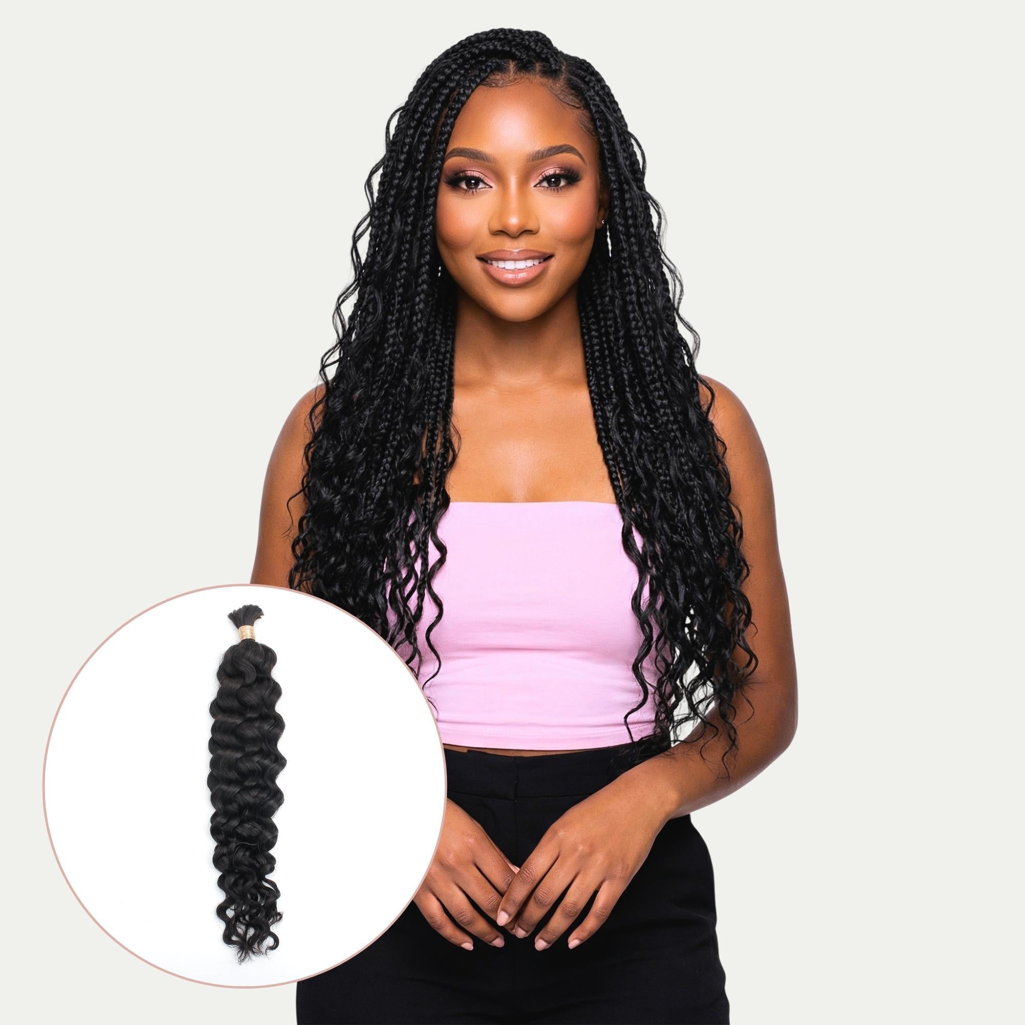 Cabello de Trenzar Humano 100% Virgen Latin Wave al por mayor