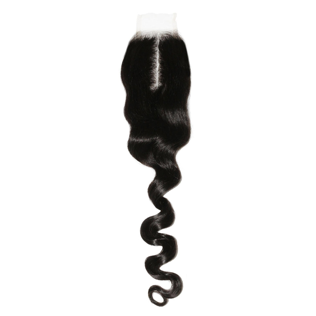 Loose Wave 2x6 Transparent Lace Human Hair Closure