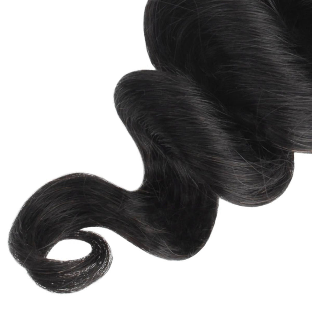 Cierre de Cabello Humano con Encaje HD de 5x5 y Ondas Sueltas