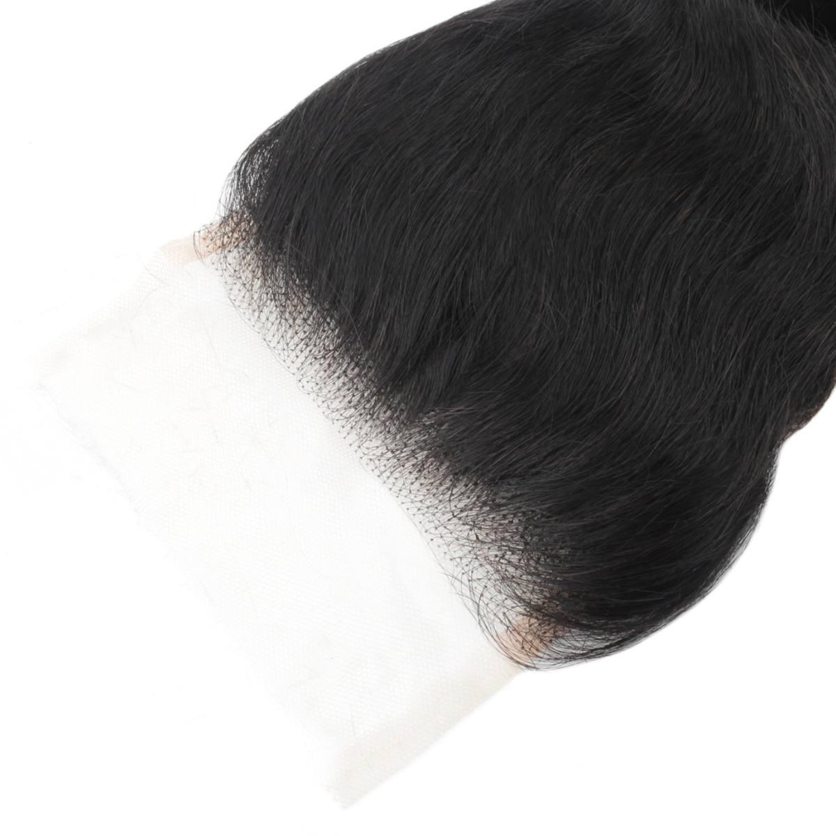 Cierre de Cabello Humano con Encaje HD de 5x5 y Ondas Sueltas