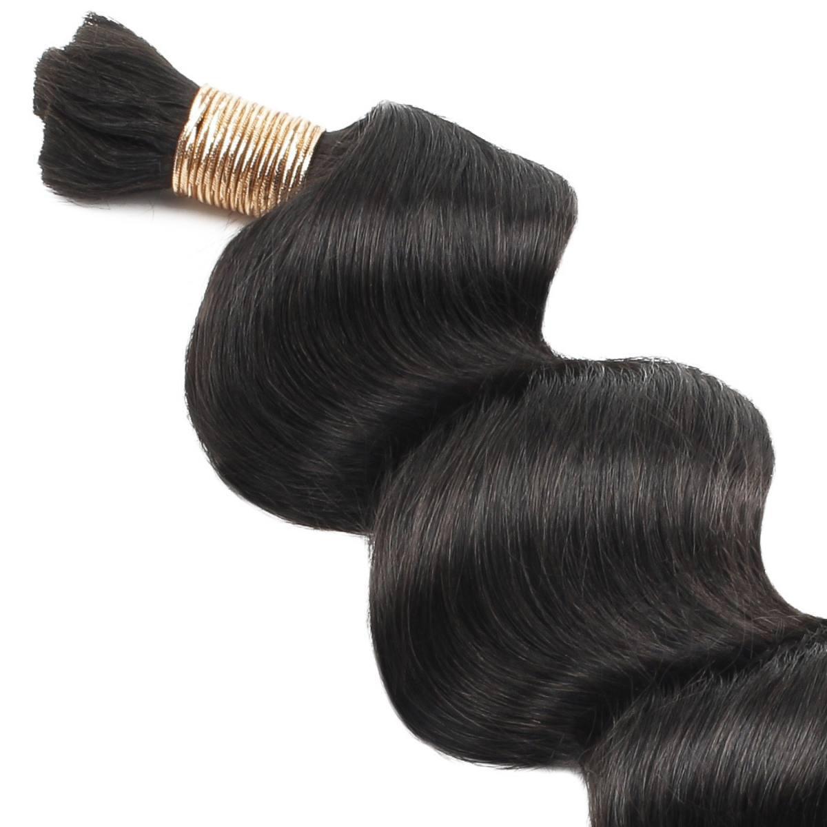 Cabello Ondulado Suelto 100% Humano para Trenzar
