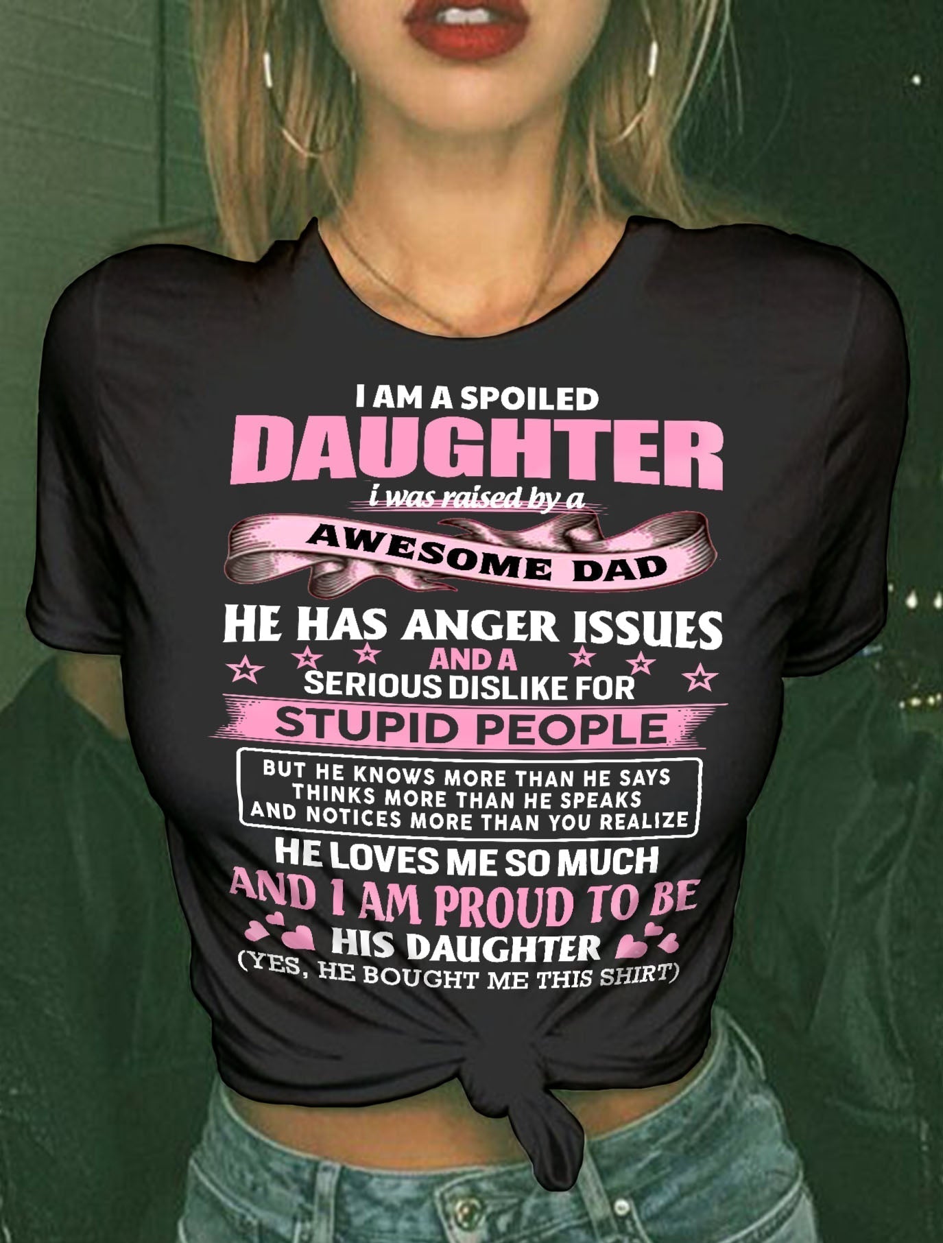 Soy Hija Consentida Papá Increíble (SKUT-DD1407)
