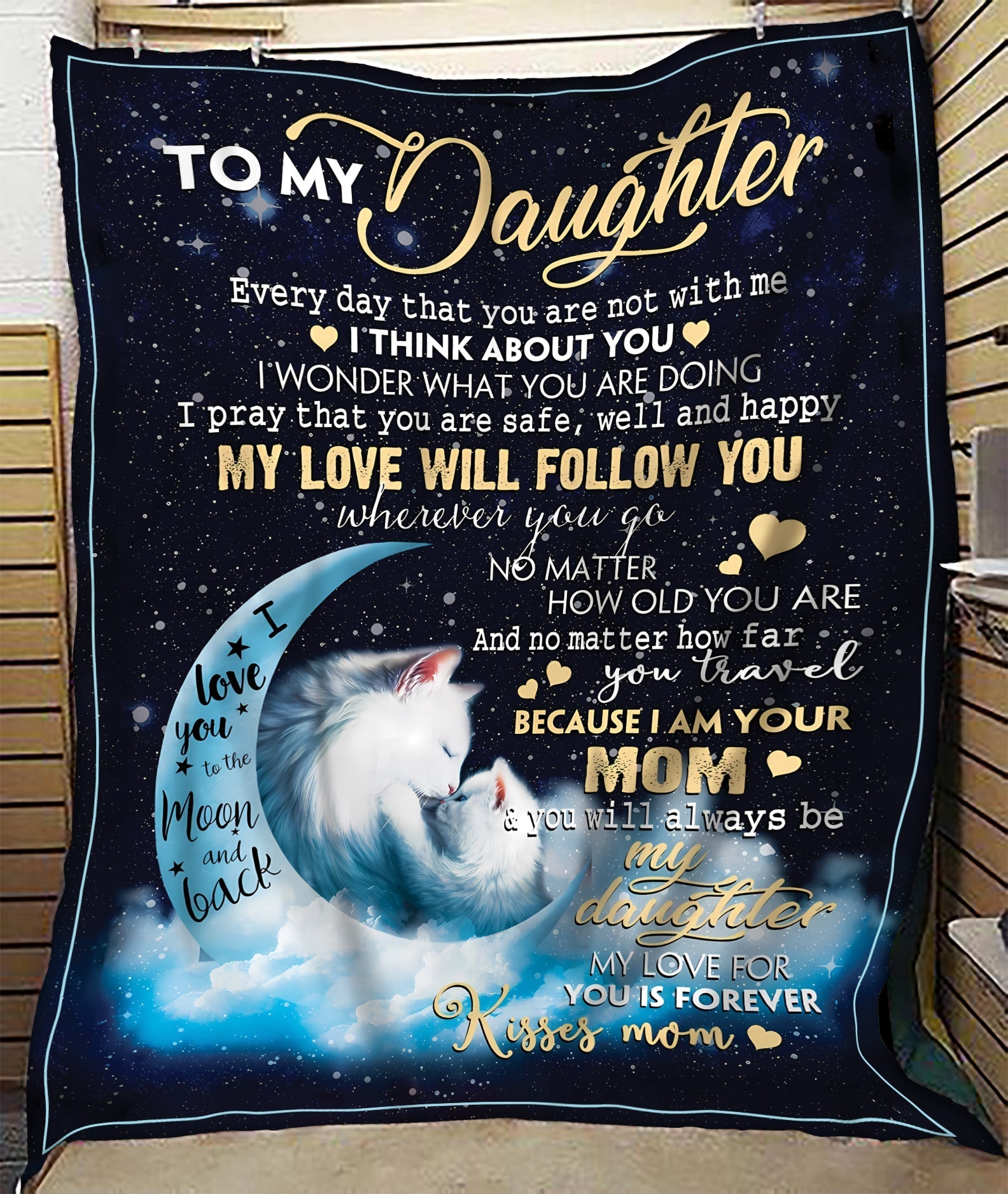 Manta Regalo Especial Para Tu Hija - De Mamá (SKUB09-66)