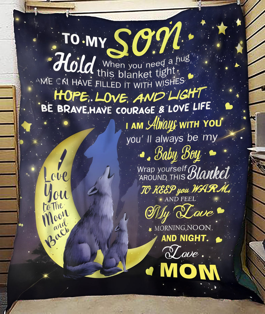 Manta Para Mi Hijo – Un Abrazo Acogedor Lleno de Amor de Mamá (SKUB12-130)
