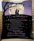 BLANKET FOR HUSBAND FROM WIFE – COMFORT & WARMTH GIFT (SKUB12-102)