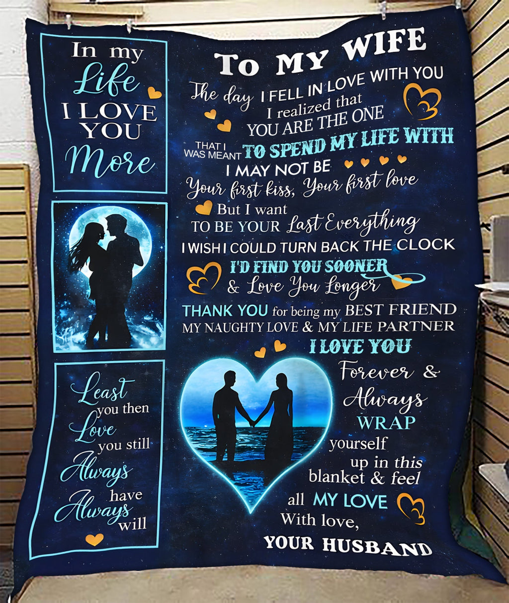 Manta Regalo Especial Para Esposa - De Parte del Esposo (SKU2602-158)