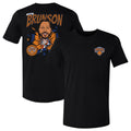 Jalen Brunson New York Knicks Caricature F&B WHT