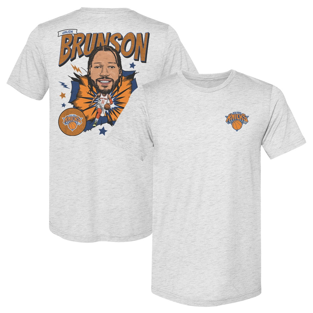 Jalen Brunson New York Knicks Caricatura Comida y Bebida