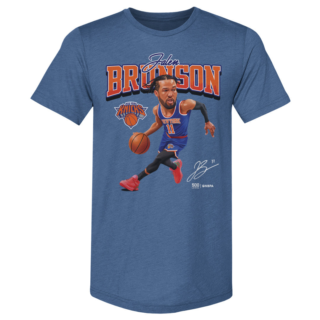 Jalen Brunson New York Knicks Caricatura BLANCO