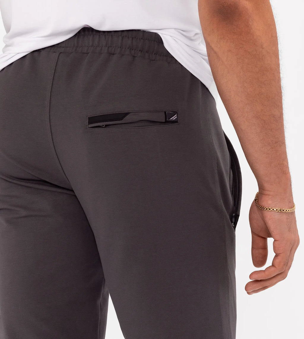 Pantalones de chándal deportivos cómodos para todo el día - Con forma cónica (Talla alta)