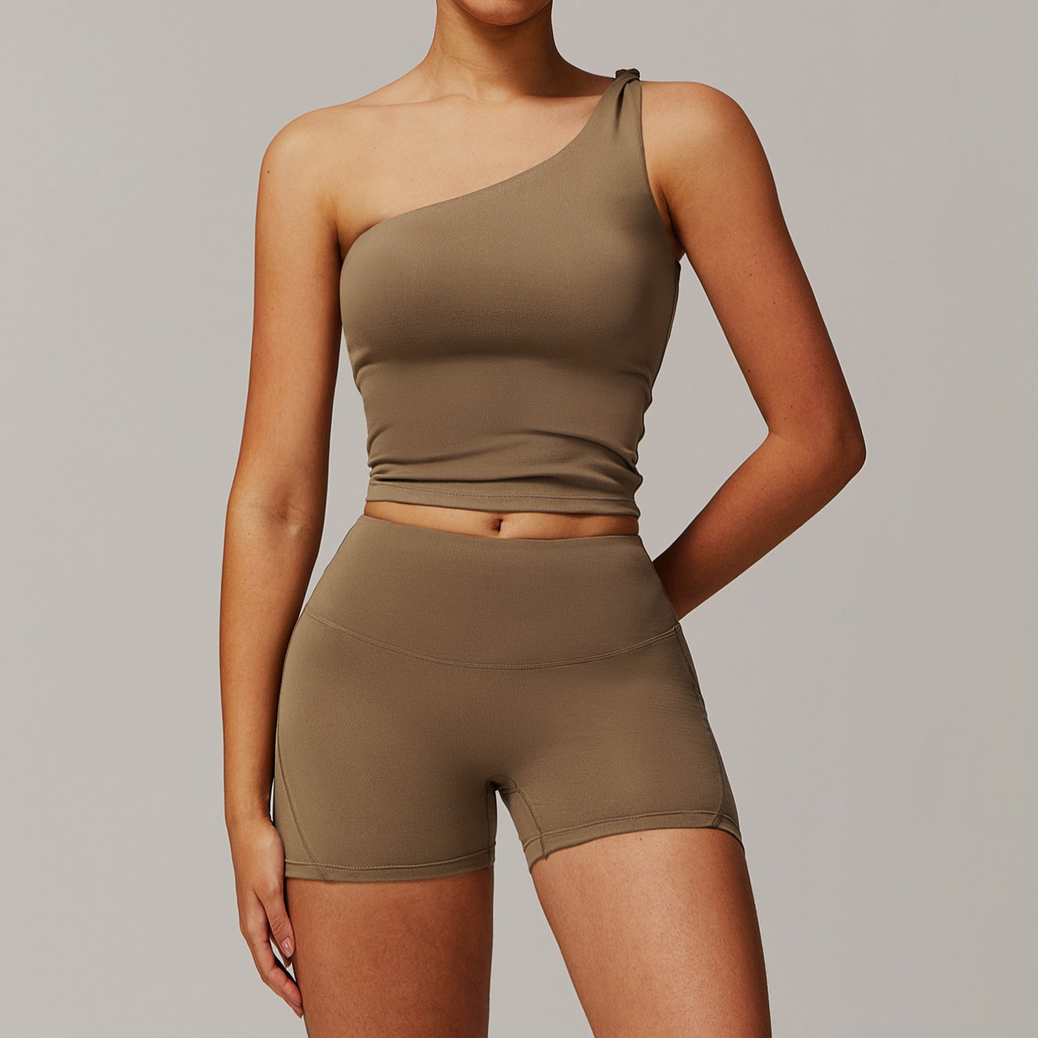 Sollinarry Yoga Cepillado Ropa de Yoga Casual Cómoda para Mujer Conjunto Deportivo para Correr y Entrenamientos