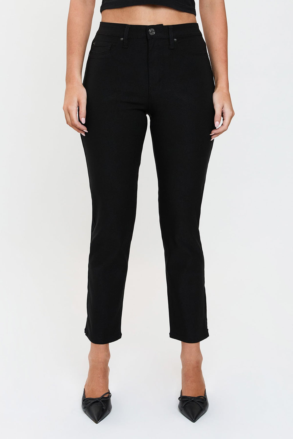 Women's Hyperstretch Cropped Straight Pants