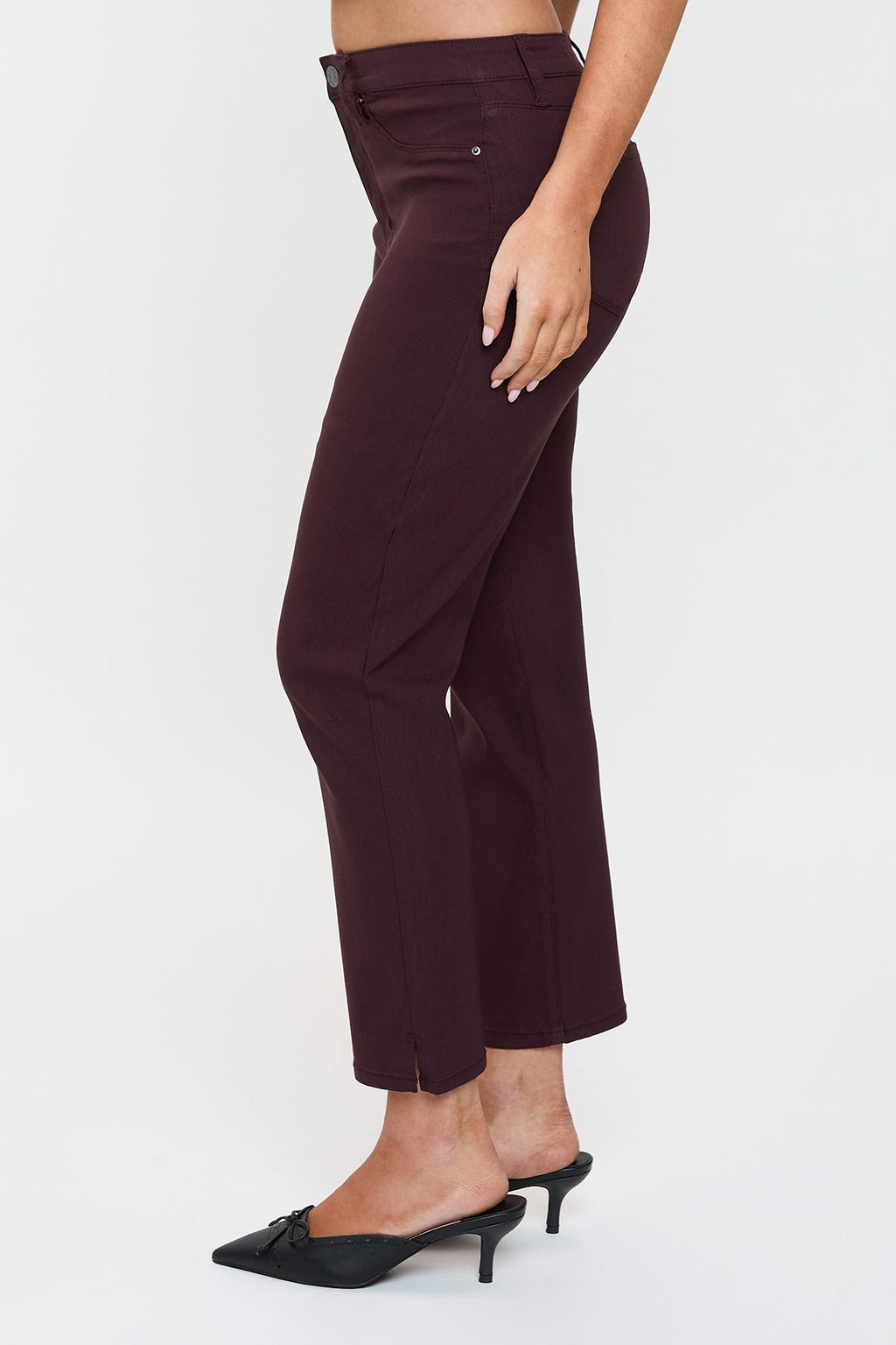 Women's Hyperstretch Cropped Straight Pants
