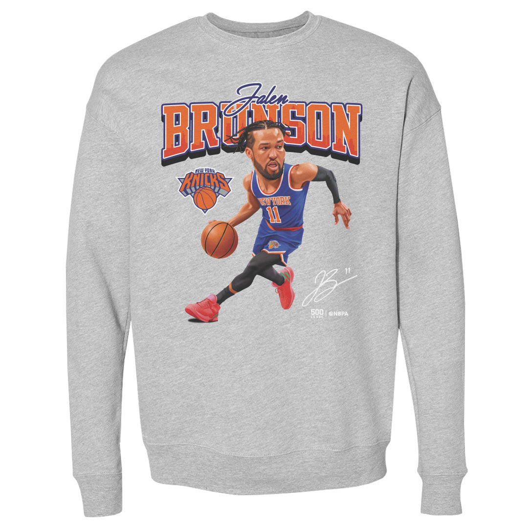 Jalen Brunson New York Knicks Caricatura BLANCO