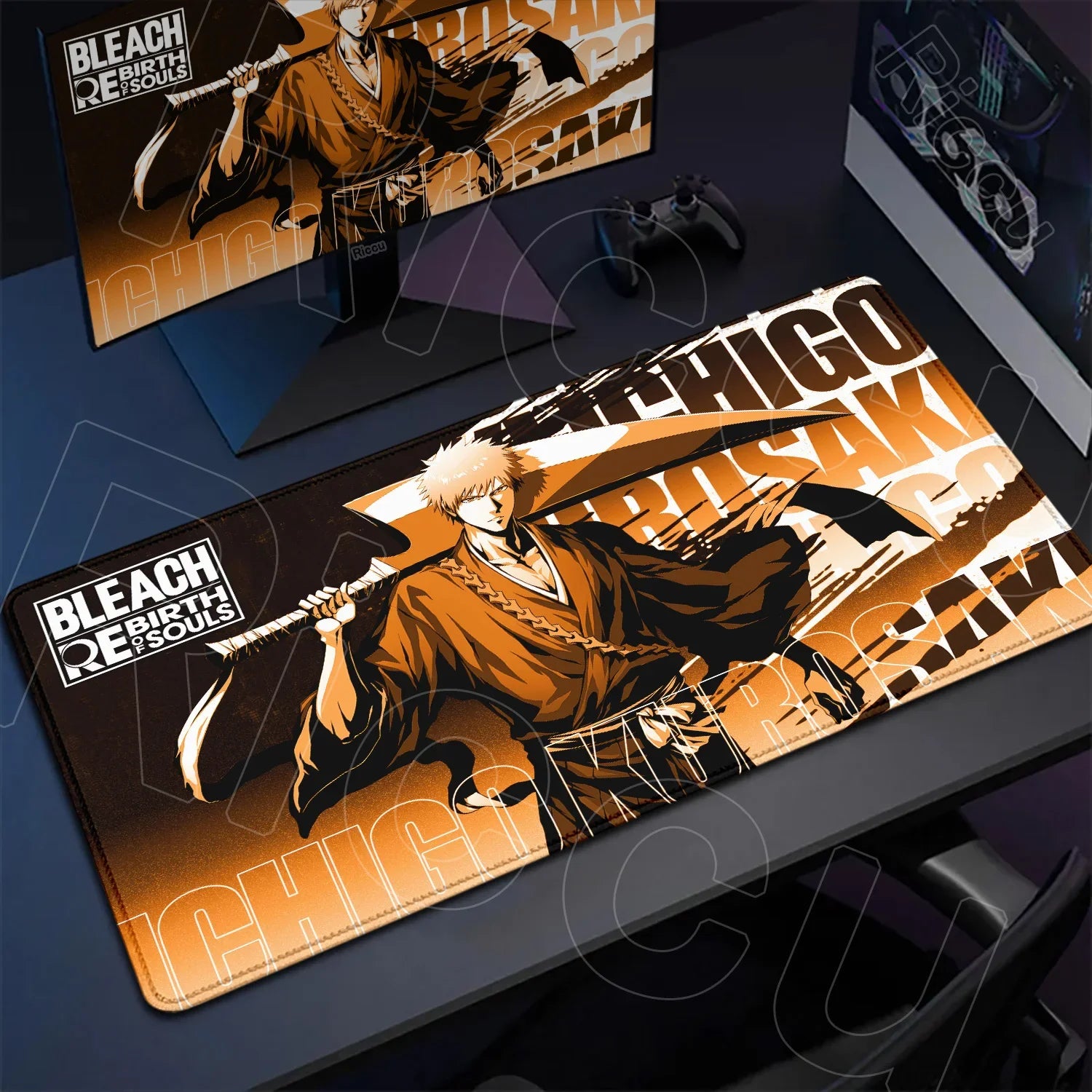 Gaming BLEACH Mouse Pad XXL Laptops Office Durable Desk Mat 900x400mm Kuchiki Rukia Gamer Cabinet Keyboard Carpet Speed Mousepad