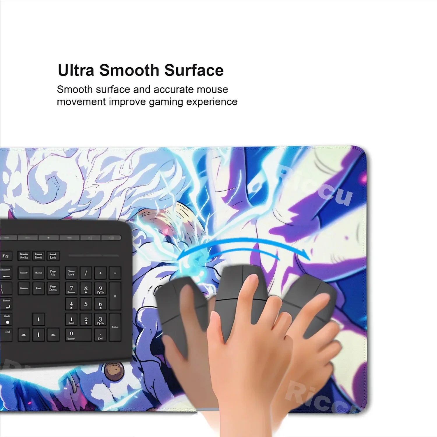 HD peripherals One P-Piece Gaming Mouse Pad Japan Anime Gamer Keyboard PC Mouse Mat Rubber Cartoon Motbook Computer Book cushion