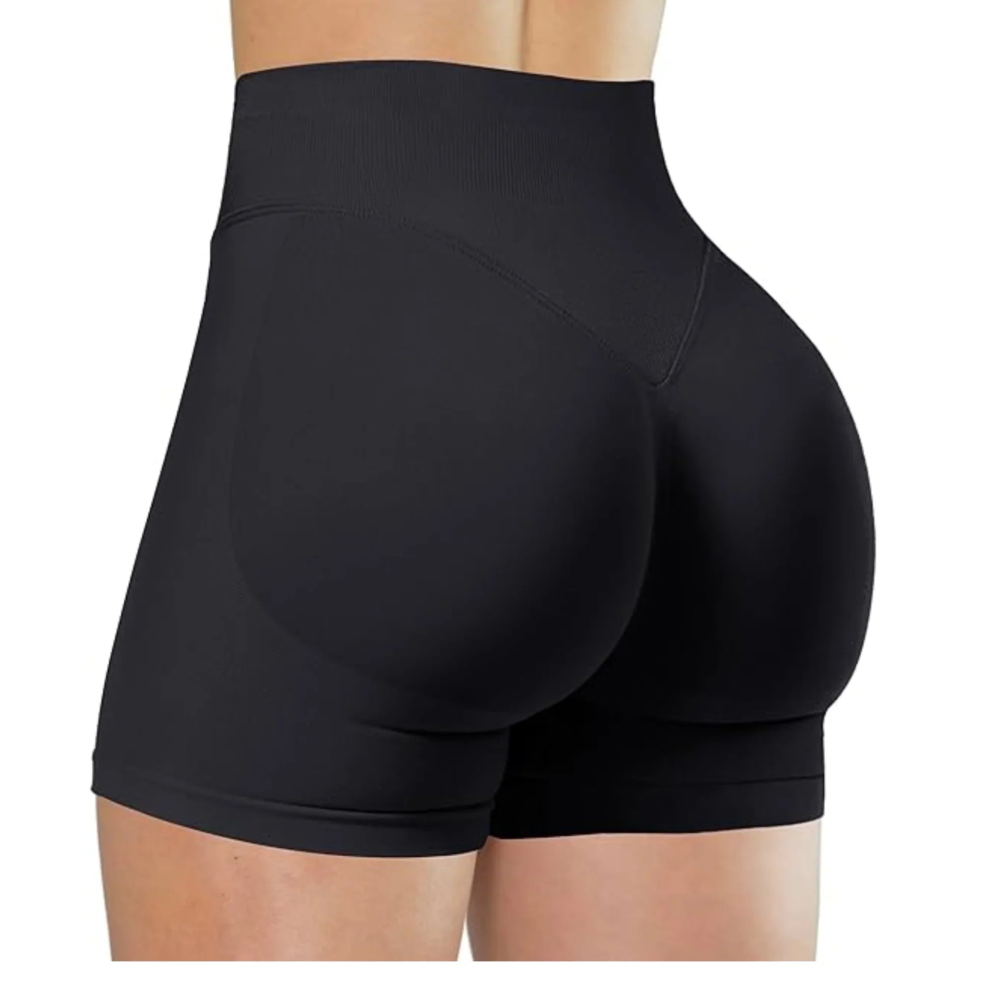 Pantalones cortos de yoga de cintura alta para verano, a la moda y sexys, para correr, fitness, leggings de yoga de color sólido