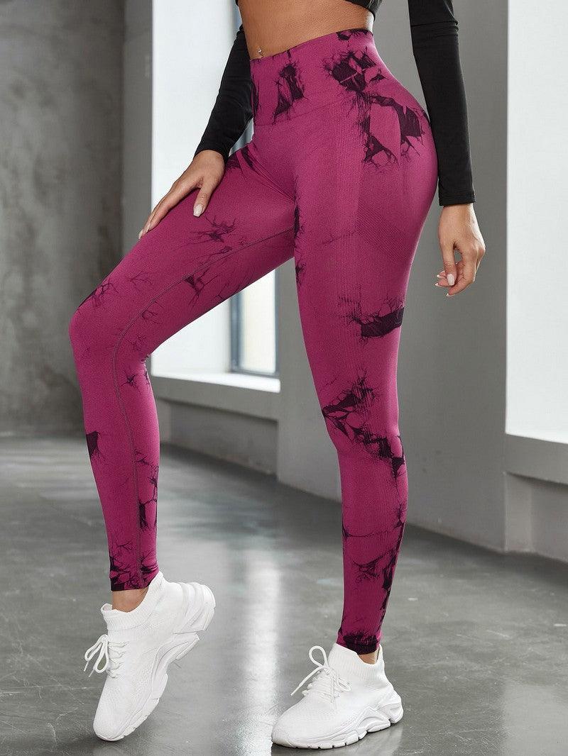 Mallas de moda para mujer para fitness, pantalones de yoga que realzan, leggings deportivos de entrenamiento, leggings sin costuras para mujer, leggings de yoga de cintura alta para control de abdomen, compresión de gimnasio, cintura alta, ropa para mujer