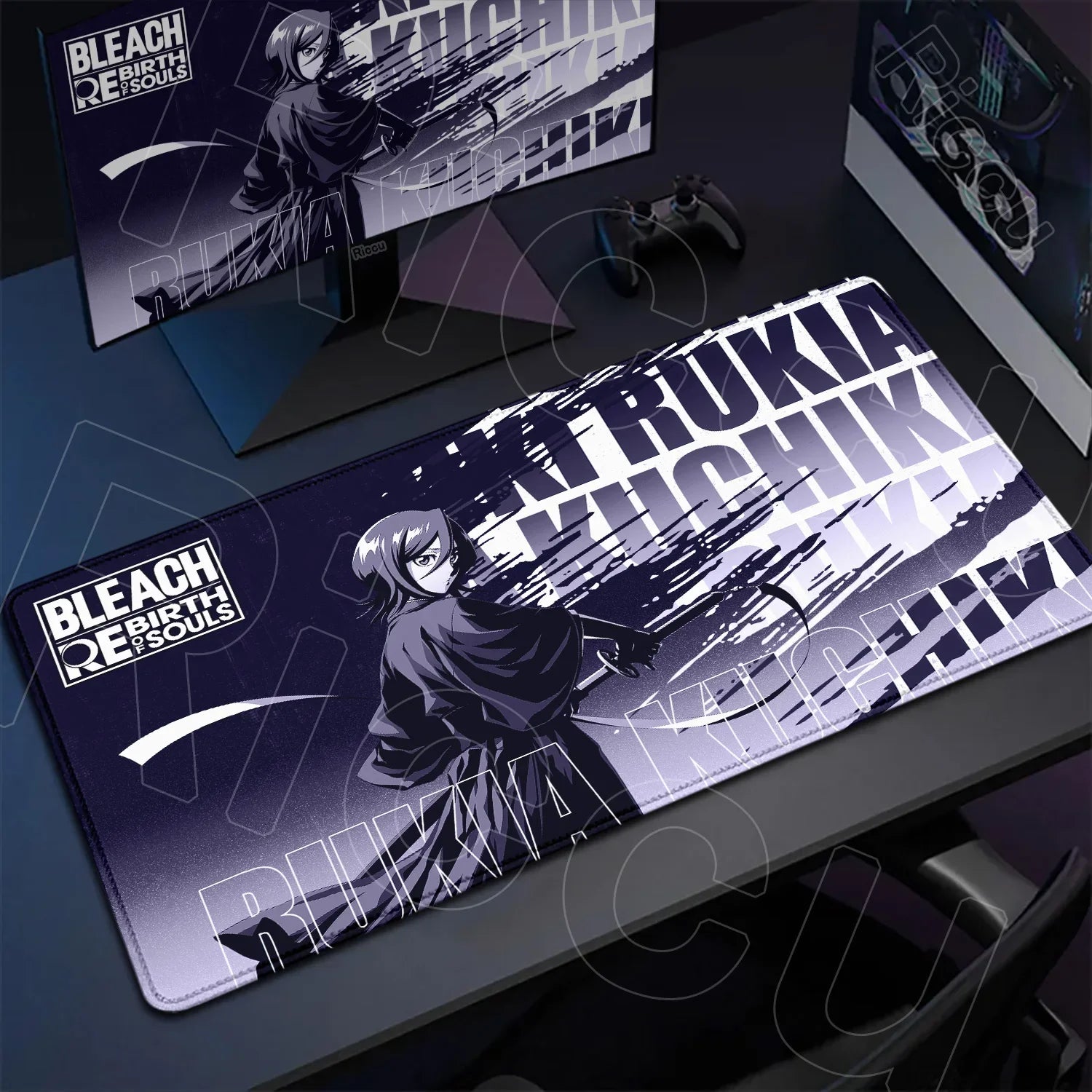 Gaming BLEACH Mouse Pad XXL Laptops Office Durable Desk Mat 900x400mm Kuchiki Rukia Gamer Cabinet Keyboard Carpet Speed Mousepad