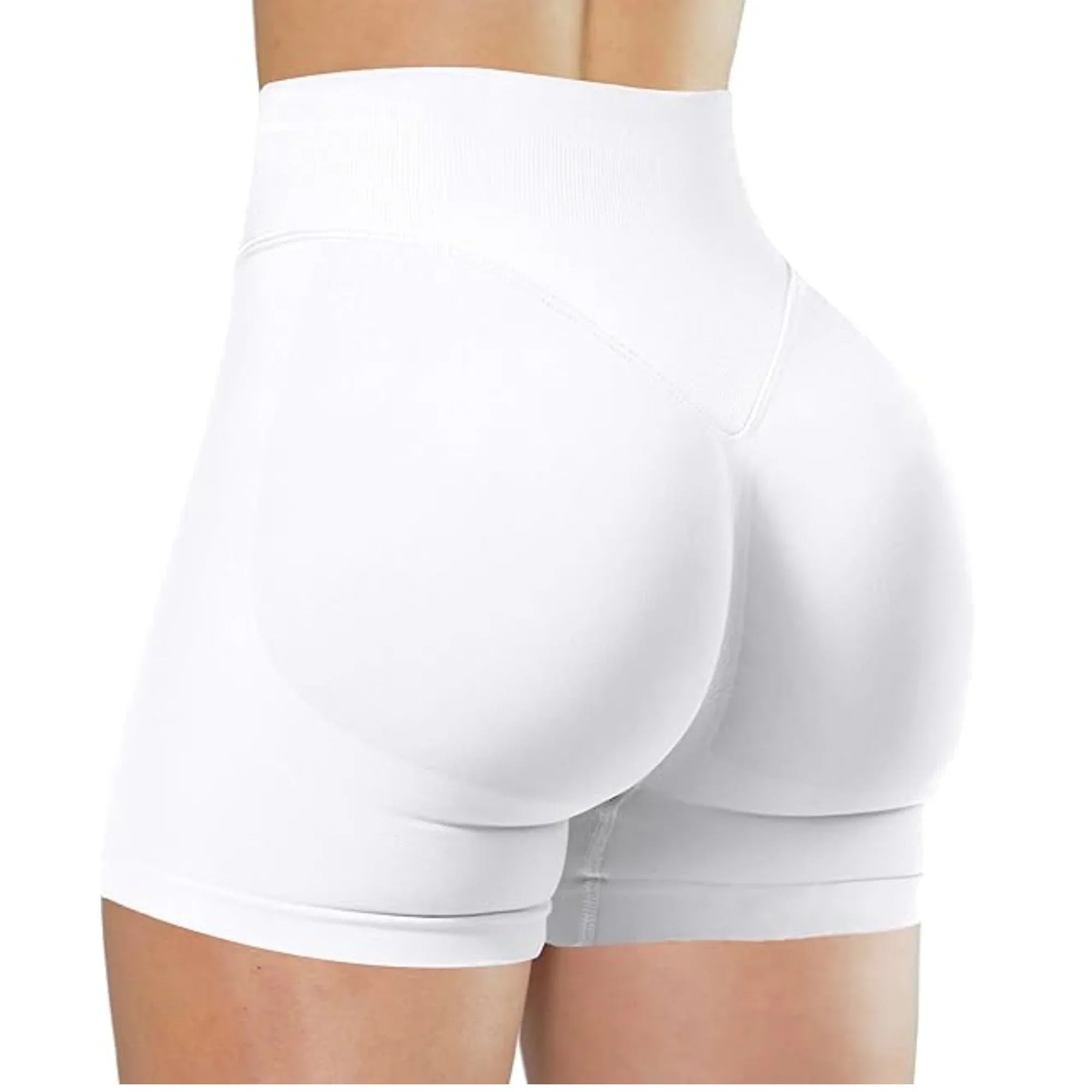 Pantalones cortos de yoga de cintura alta para verano, a la moda y sexys, para correr, fitness, leggings de yoga de color sólido