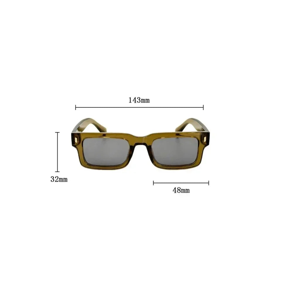 Gafas De Sol De Moda Para Hombre Lentes Vintage Retro Cuadradas Para Mujer Gafas De Sol Trendy Y A La Moda Gafas De Sol Hombre Zonnebril