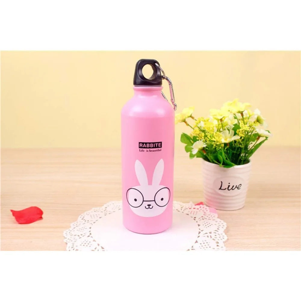 Cute Panda Insulated Kids Sport Water Bottle | Vacuum Stainless Steel Thermos