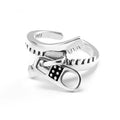 925 Sterling Silver Geometry Zipper Engagement Rings For Women Ladies Luxury Designer Jewelry Accessories Jewellery
