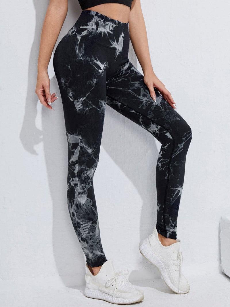 Mallas de moda para mujer para fitness, pantalones de yoga que realzan, leggings deportivos de entrenamiento, leggings sin costuras para mujer, leggings de yoga de cintura alta para control de abdomen, compresión de gimnasio, cintura alta, ropa para mujer