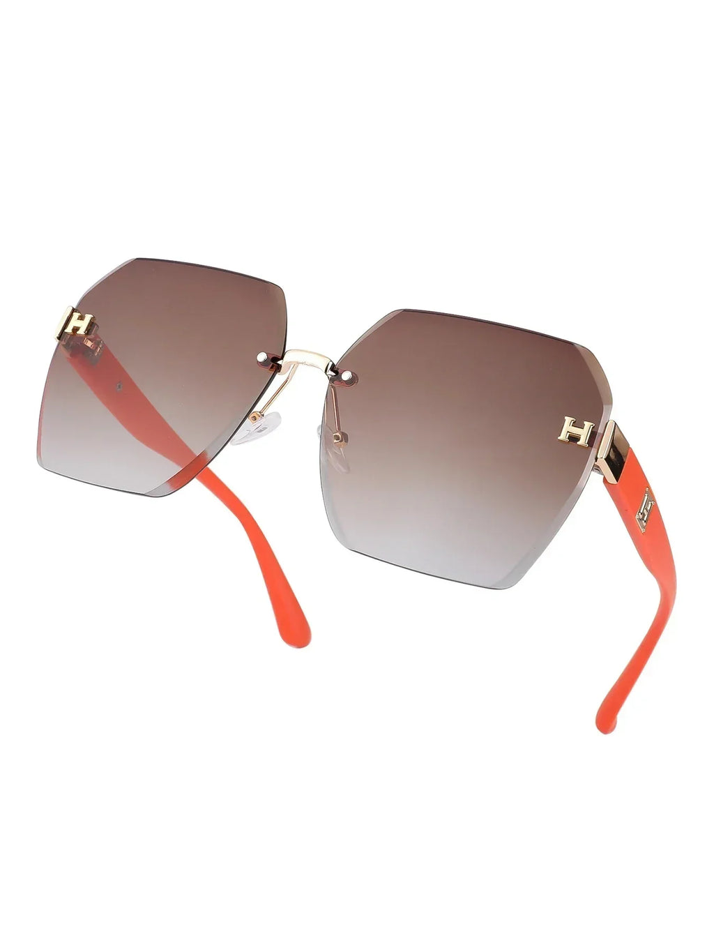 Gafas de Sol de Moda 2025 de Lujo, Marca de Diseñador, Mujer Hombre, Retro Cuadradas, Montura Grande, Protección UV400, Gafas para Exteriores, Con Estuche
