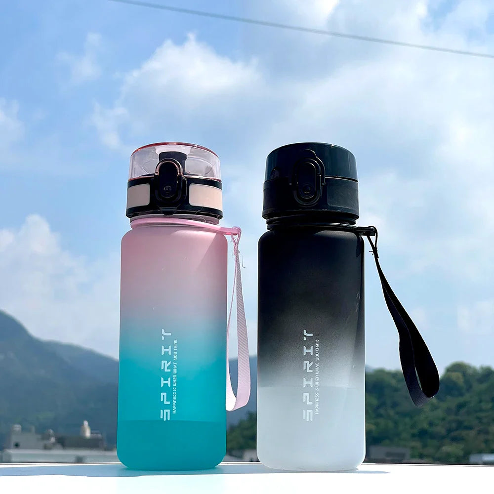 Large Capacity Motivational Sports Water Bottle | Leak Proof Reusable Cup for Gym Outdoor Travel