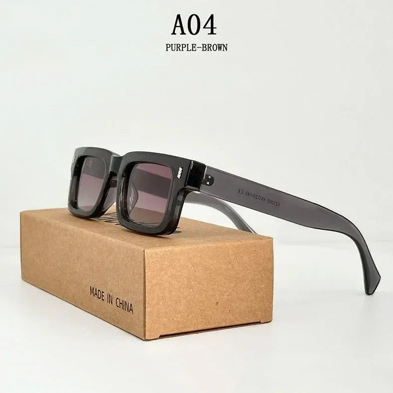 Gafas De Sol De Moda Para Hombre Lentes Vintage Retro Cuadradas Para Mujer Gafas De Sol Trendy Y A La Moda Gafas De Sol Hombre Zonnebril