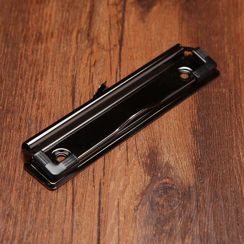 2 clips metálicos para portapapeles, clips para carpetas, clips para archivadores con tornillos, organizador de almacenamiento de papel, material escolar, papelería de oficina