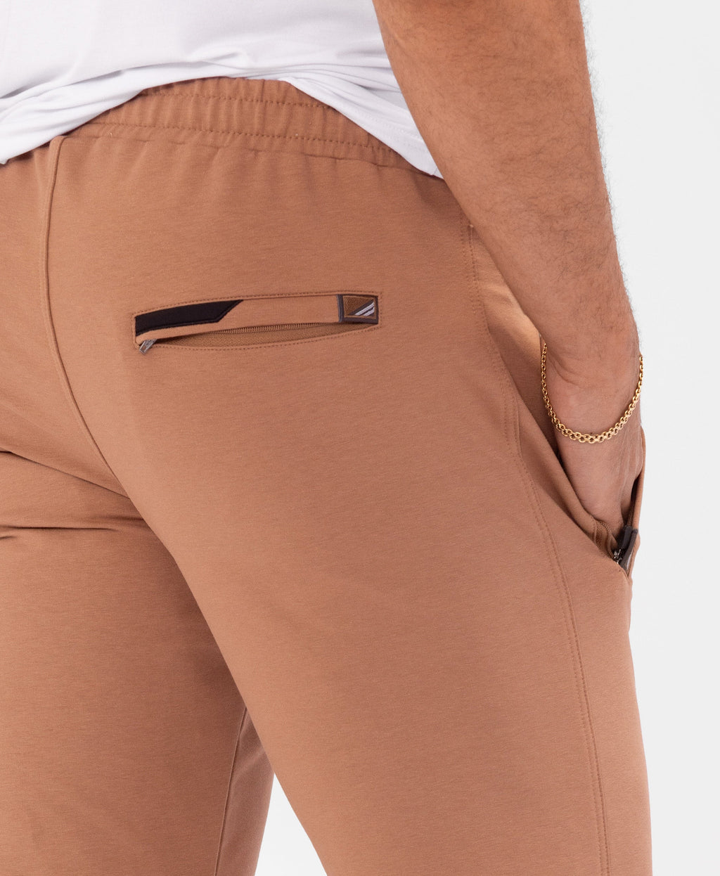 Pantalones de chándal deportivos cómodos para todo el día - Con forma cónica (Talla alta)