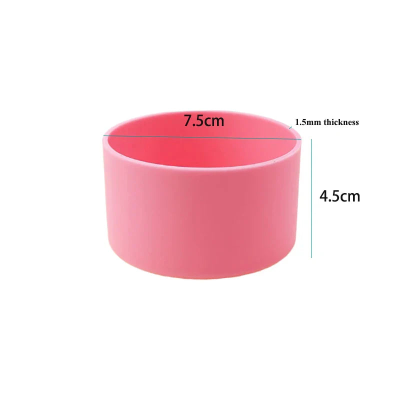 75mm Silicone Boot Bottom Sleeve Cover for Stanley 40oz Tumbler Quencher | Protective Cup Accessory