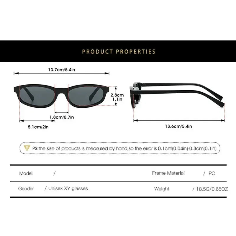 Luxury Brand Designer Small Frame y2k Sunglasses Women For Men 2025 Popular Sun Glasses Vintage Punk Hip Hop Outdoor Shade UV400