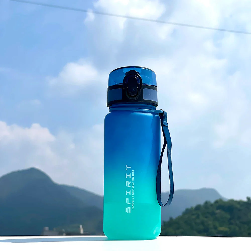 Large Capacity Motivational Sports Water Bottle | Leak Proof Reusable Cup for Gym Outdoor Travel