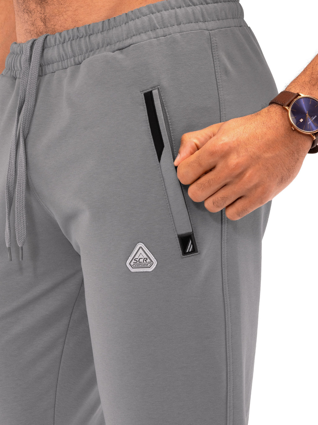 Pantalones de chándal deportivos cómodos para todo el día - Con forma cónica (Talla alta)