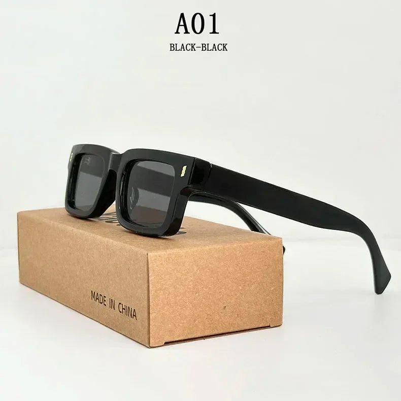 Gafas De Sol De Moda Para Hombre Lentes Vintage Retro Cuadradas Para Mujer Gafas De Sol Trendy Y A La Moda Gafas De Sol Hombre Zonnebril