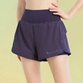 Pantalones cortos de yoga PHIGEER para mujer, ligeros, para gimnasio, ciclismo, entrenamiento, con bolsillo, transpirables, para correr, ropa deportiva