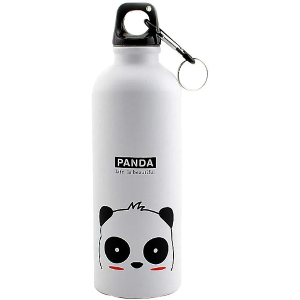 Cute Panda Insulated Kids Sport Water Bottle | Vacuum Stainless Steel Thermos