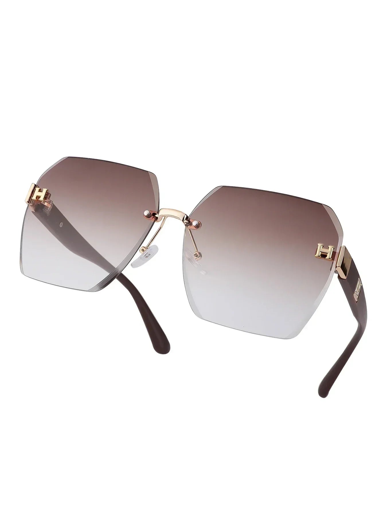Gafas de Sol de Moda 2025 de Lujo, Marca de Diseñador, Mujer Hombre, Retro Cuadradas, Montura Grande, Protección UV400, Gafas para Exteriores, Con Estuche