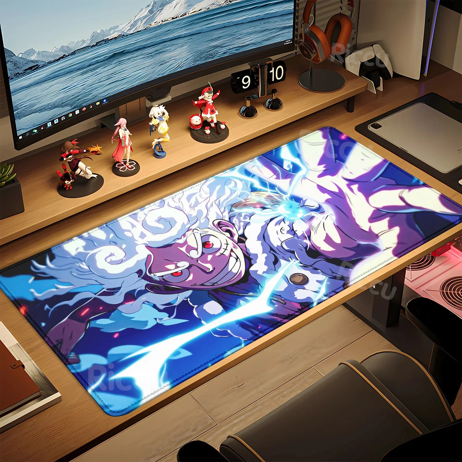 HD peripherals One P-Piece Gaming Mouse Pad Japan Anime Gamer Keyboard PC Mouse Mat Rubber Cartoon Motbook Computer Book cushion