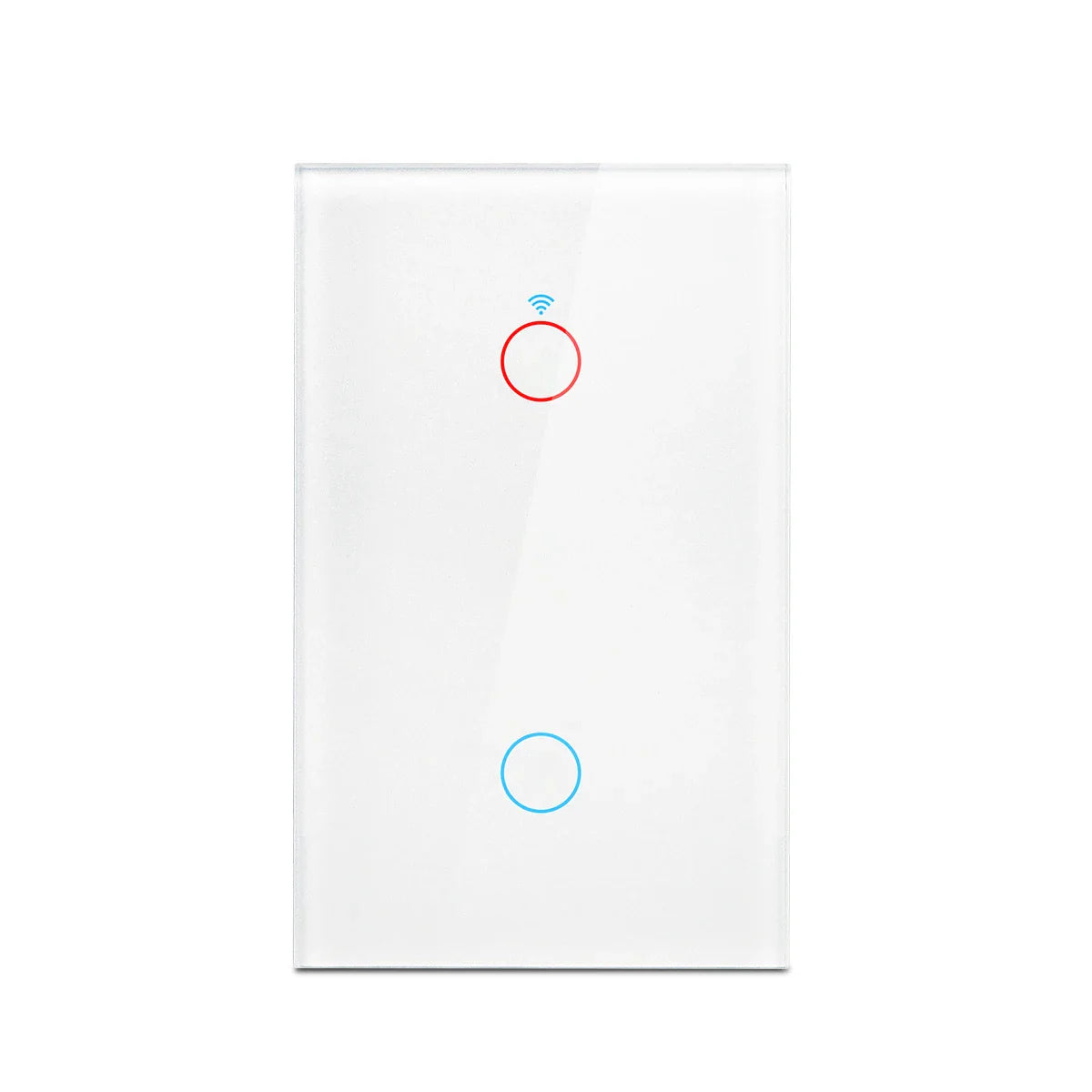 Tuya Smart Switches US Neutral Wire/No Neutral Wire Required 1/2/3/4 Gang Light WiFi Touch Switch Work with Alexa Google Home