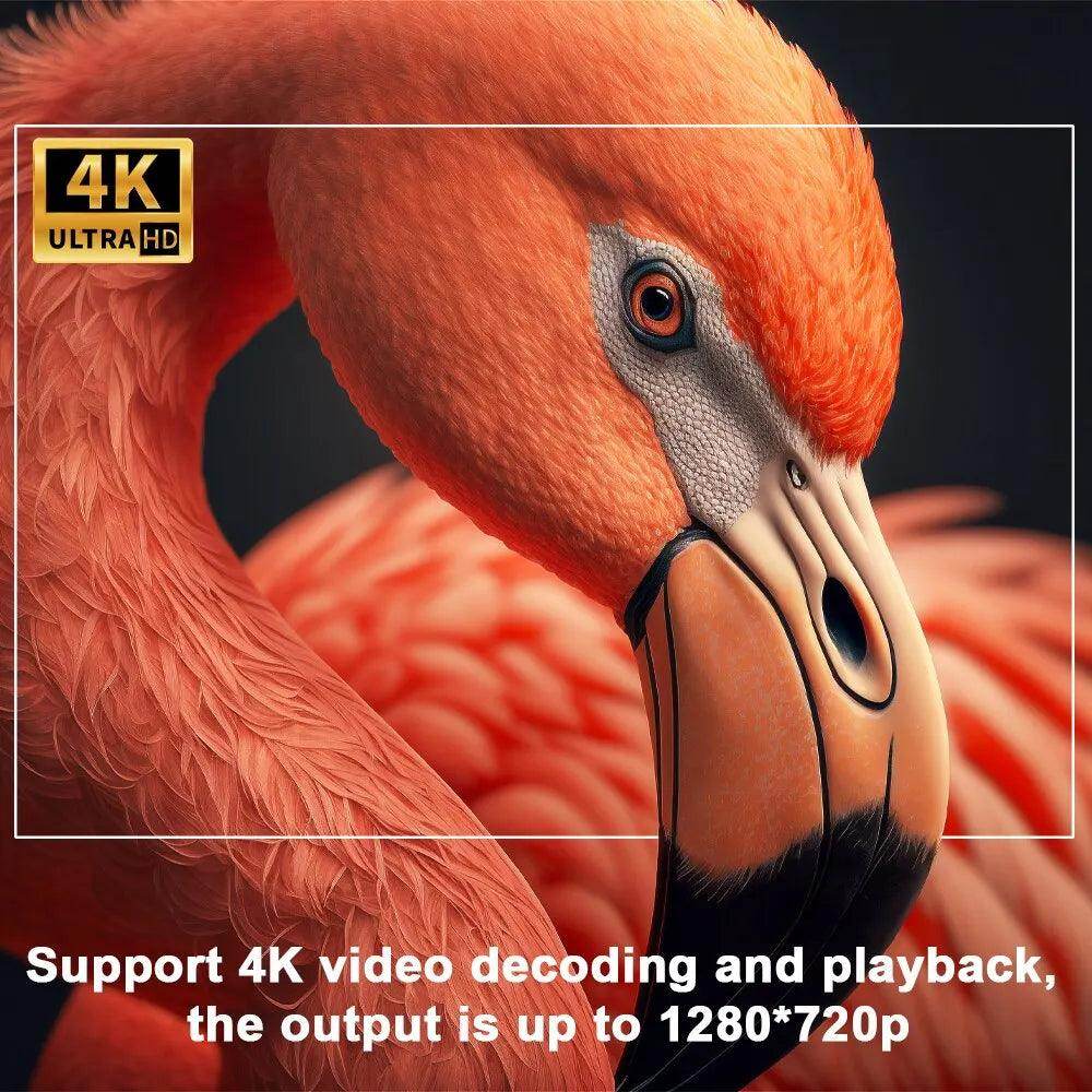 Proyector 4K portátil - Proyector de cine en casa para exteriores